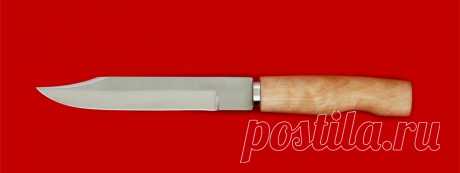 Нож &quot;Сапер&quot; финка, клинок кованый сталь 95х18, рукоять береза. Русский Булат – производство ножей .