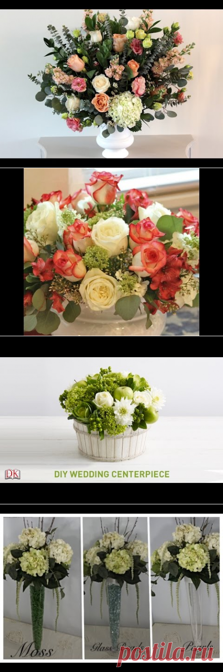 How to Make Floral Arrangements - YouTube