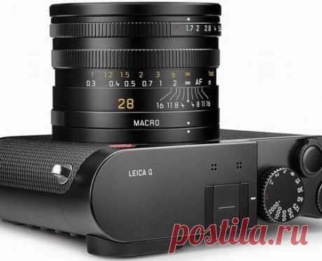 Премиум-фотоаппарат Leica Q снабжен 24-мегапиксельной матрицей