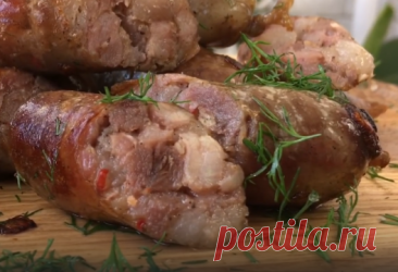 Вкусные и Сочные Домашние Колбаски | Homemade Sausages - смотреть онлайн в поиске Яндекса по Видео