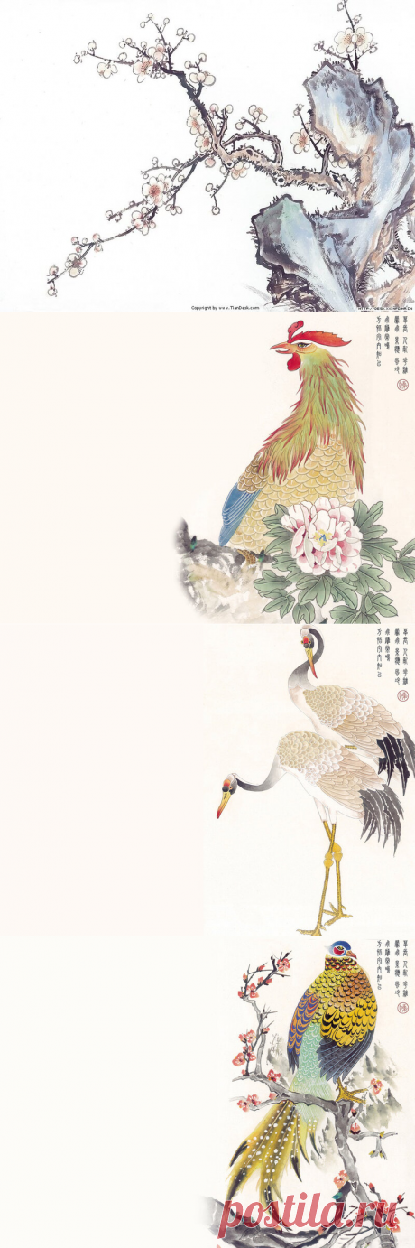 Подборка китайской живописи - часть 1