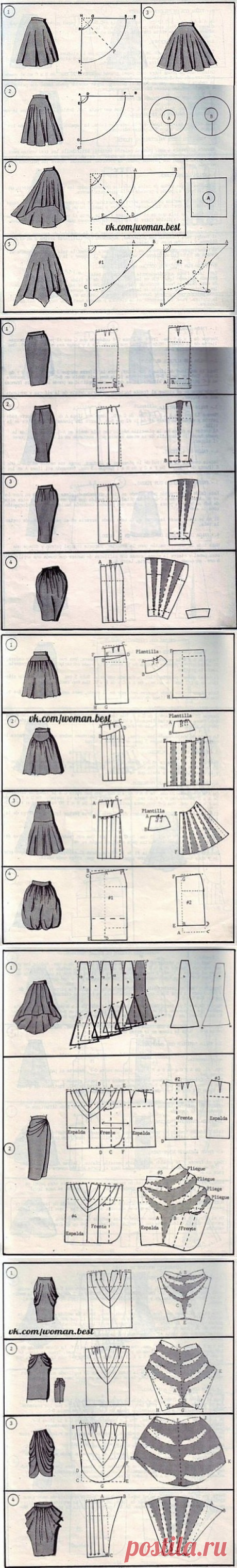 37 способов сшить юбку.