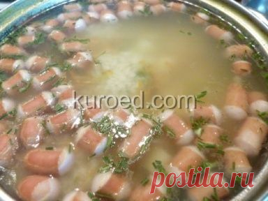 РЕЦЕПТЫ | Гречневый суп с копчеными сосисками