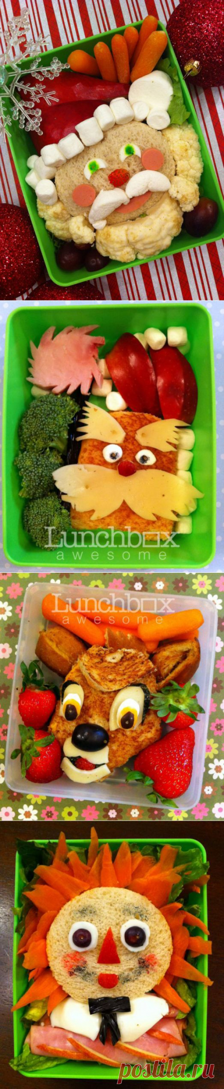 Фотоподборка детских бутербродиков.