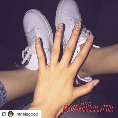 유니스텔라 네일_박은경 в Instagram: «귀여운 타투를 손톱에 하나씩 @ireneisgood Finger tattoos @nail_unistella 💘 #타투네일 ❤️❤️⚡️🌙⭐️🎇💘⚓️💎💯»