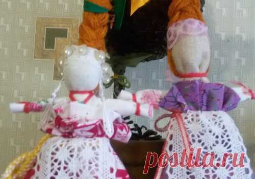 Кукла оберег Веснянка своими руками - пошаговый мастер класс | Кукольных дел мастер