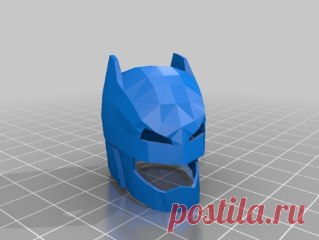 Batman Vs Superman Helmet by Jace1969 A file from my Pepakura making days that I discovered in Pepakura Designer you can export to .OBJ and in "Windows 10 3DBuilder or 123Design" export to .STL. Unfortunately I don't have the skills yet to improve further on the model, but maybe someone out there would like to tidy it up. Please upload it back as a remix if you do take the time to clean it up.
Please note this was originally uploaded to the net as a free down load. So I ca...