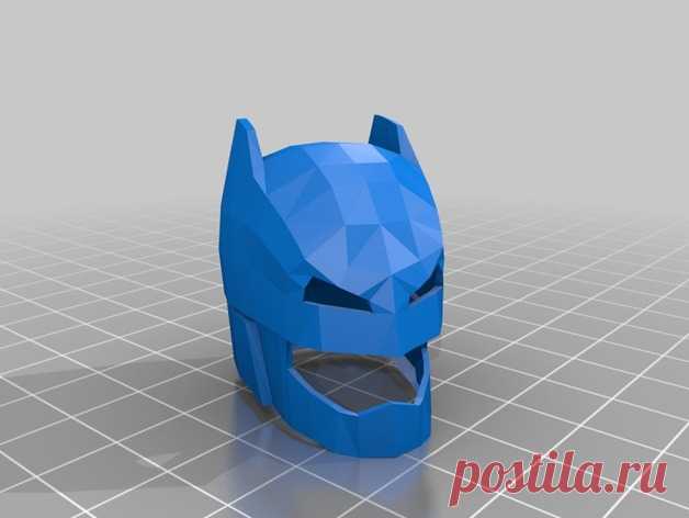 Batman Vs Superman Helmet by Jace1969 A file from my Pepakura making days that I discovered in Pepakura Designer you can export to .OBJ and in 
