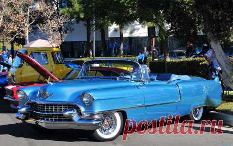 1955 Cadillac Series 62 convertible --- John Force Xmas Show 092 John Force Xmas Show - Yorba Linda, CA