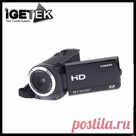 720 P цифровая видеокамера Full HD 16MP 8x цифровой зум 2.4 дюймов жк экран DV камеры комплект HDV 802S черный купить на AliExpress