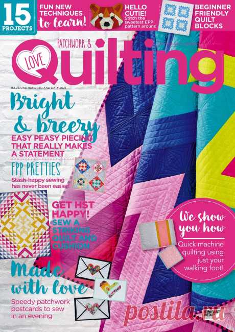 Love Patchwork & Quilting №106 2021