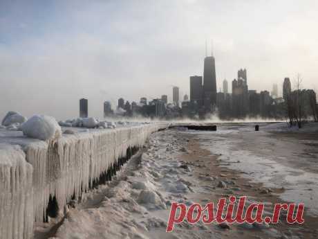 Морозы в США — Фото дня, 14 января 2014