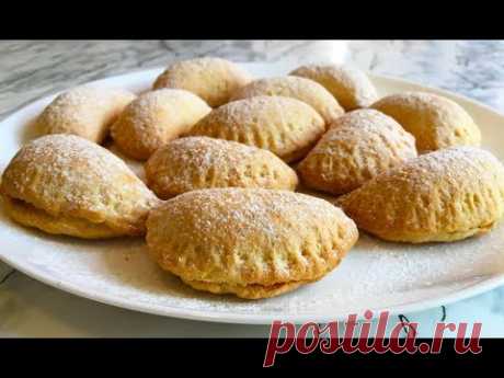 Печенье Ракушки/Печенье с Яблоками/Apple Cookies Recipe/Очень Простой Рецепт(Вкусно и Быстро)