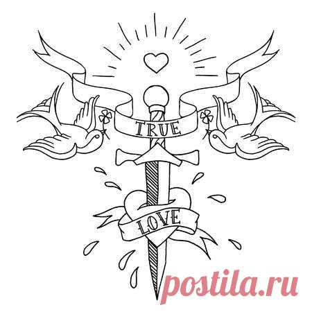 old school tattoos pattern 123RF - Миллионы стоковых фото, векторов, видео и музыки для Ваших проектов.