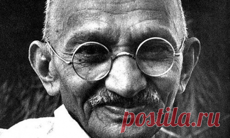 Махатма Ганди — 20 золотых изречений.