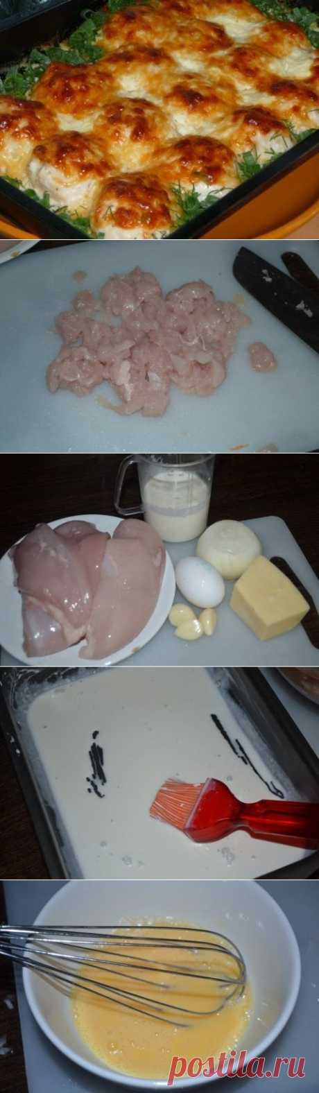 Как приготовить куриные шарики в сливочном соусе - рецепт, ингридиенты и фотографии