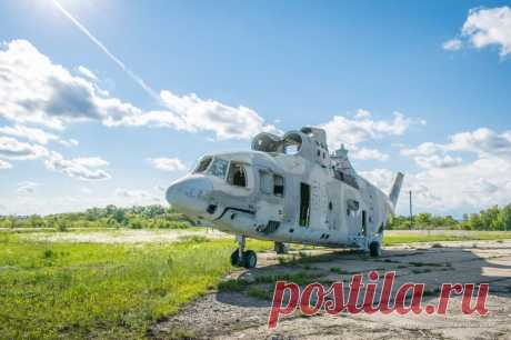 Кладбище вертолетов Ми-26 в Кинель-Черкассах | Techtraveling.ru