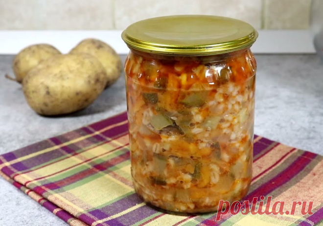 Рассольник на зиму с перловкой и свежими огурцами и помидорами