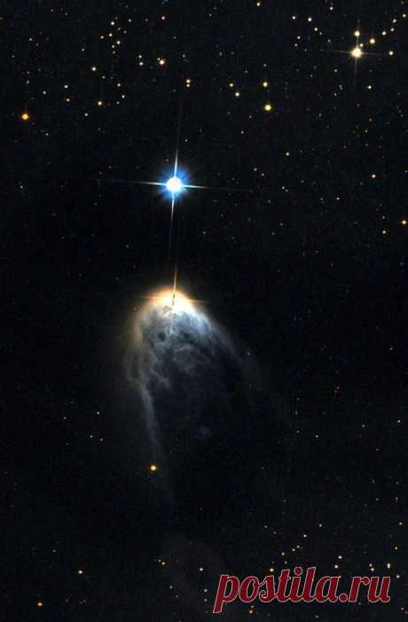 A molecular cloud near IRAS 14568-6304.  Credit (NASA/ESA/Luca Limatola)