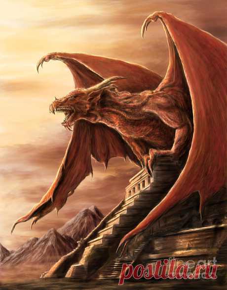 Armageddon Dragon by MGL Meiklejohn Graphics Licensing Armageddon Dragon Digital Art by MGL Meiklejohn Graphics Licensing