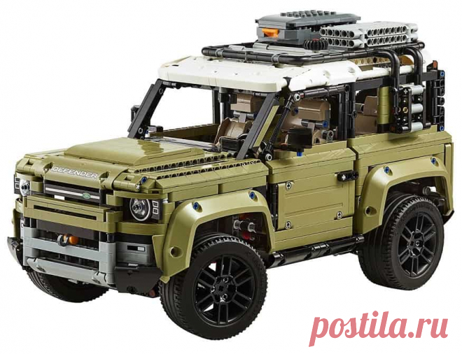 Конструктор LEGO Technic Land Rover Defender С помощью конструктора LEGO Technic 42110 Land Rover Defender вы познакомитесь с продуманным автомобильным дизайном. Представленная модель разработана вместе с Land Rover — четкие линии…