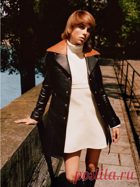 Эди Кэмпбелл (Edie Campbell) в фотосессии Аласдера Маклеллана (Alasdair McLellan) для журнала Vogue Paris (сентябрь 2014)