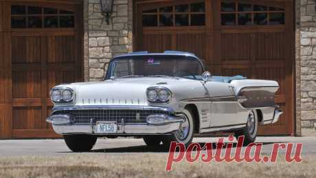 1958 Pontiac Bonneville Кабрио / W56 / Даллас 2012