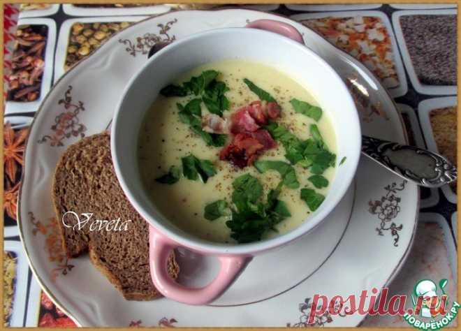 Картофельный крем-суп с хреном Кулинарный рецепт