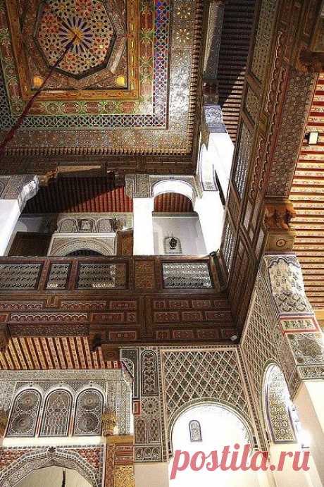 Palais Merinide in Fez, Morocco. Moroccan architecture at its best!: инструмент для поиска и хранения интересных идей