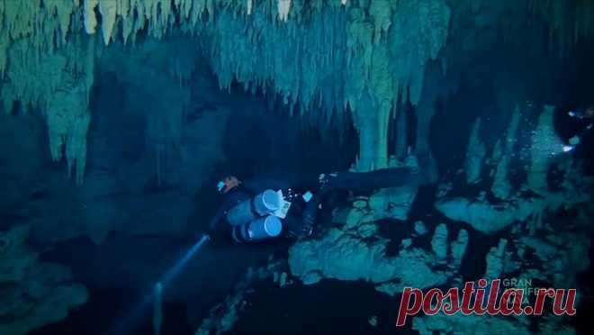 Мексика: тайна затопленной пещеры Крупнейшую в мире затопленную пещеру обнаружили в Мексике, на севере полуострова Юкатан. Ее протяженность - 347 километров. Открытие сделано в рамках проекта Gran Acuifero Maya.