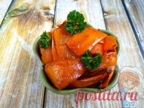 Веганский лосось, рецепт вегетарианской рыбы из моркови и нори
