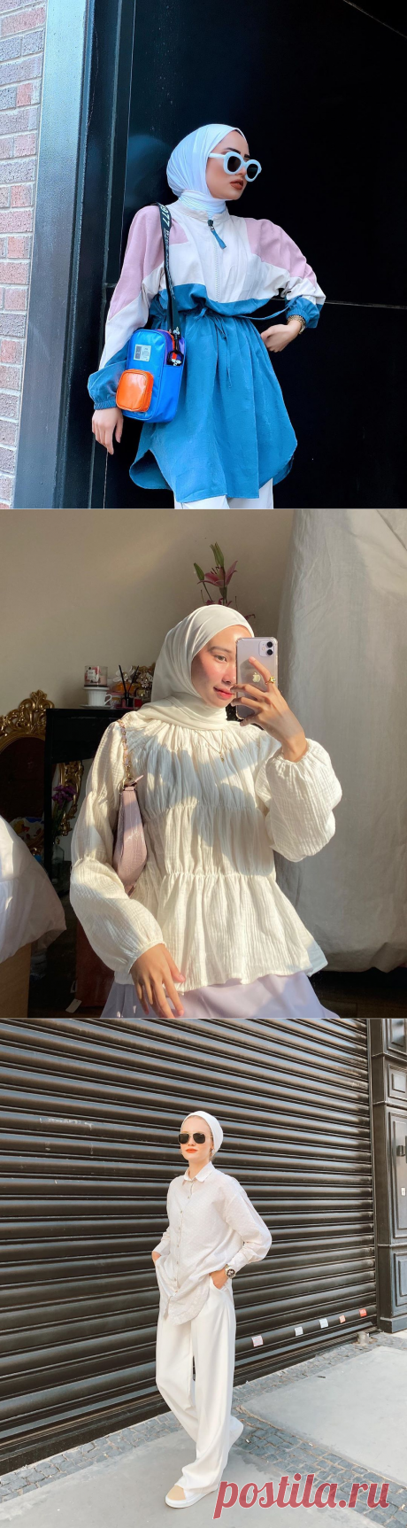 2020 Hijab Trend: White Pashmina Looks - Hijab-style.com
