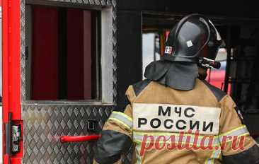 Под Волгоградом на станции Котлубань после схода вагонов возникло возгорание. Пожар ликвидировали в 03:38 мск