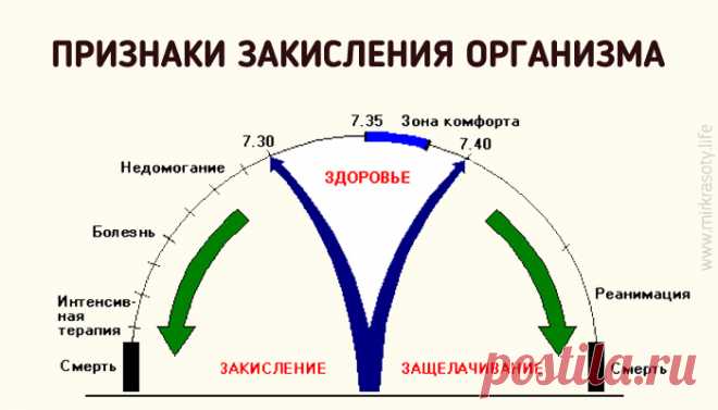 4 тревожных признака, что ваш организм закислен (и как с этим бороться)