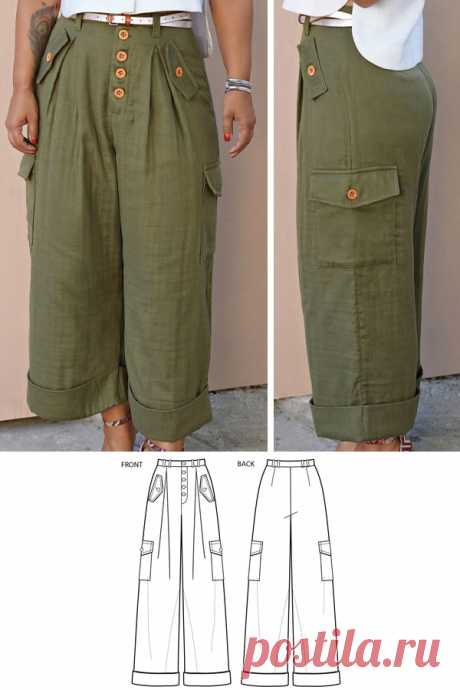 49 Stylish Sewing Patterns for Women’s Pants (11 FREE PDF’s)