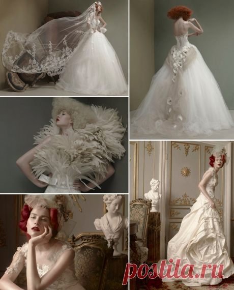 MyDearAurelia ~ living in style: Oh that's beautiful: White/Black couture dresses &amp; wedding dresses