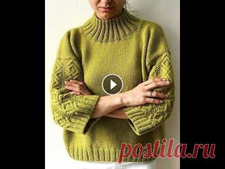 Женский Свитер Спицами - стильные модели - 2019 / Women's Sweater Knitting Stylish Models Женский Свитер Спицами - стильные модели - 2019 / Women's Sweater Knitting Stylish Models...