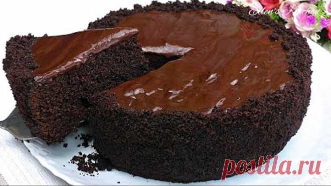 Шоколадный торт БРАУНИ за считанные минуты! Просто и очень вкусно!