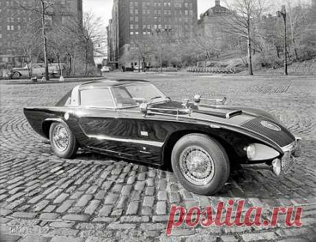 Jan. 17, 1956. &quot;Raymond Loewy's Jaguar car. No. 8.&quot; Happy 120th birthday to the famed industrial designer. Gottscho-Schleisner photo.