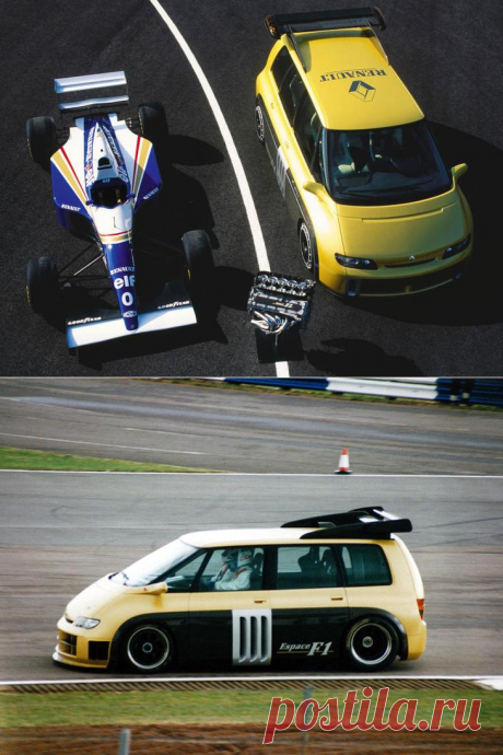 Как Renault, Matra и Williams построили минивэн с сердцем Формулы-1
