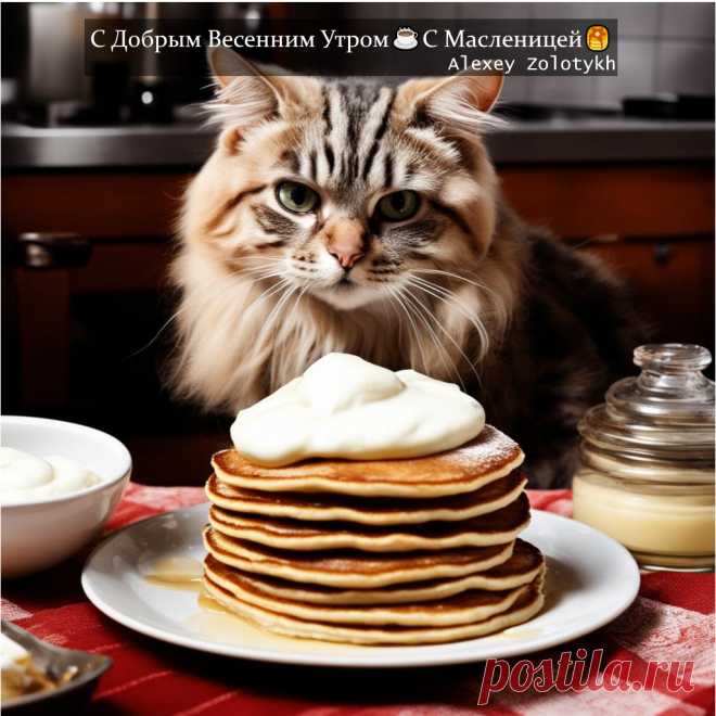 С Добрым Весенним Утром☕️С Масленицей🥞