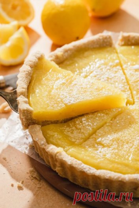 Лимонный пирог как приготовить | OnlyVEG