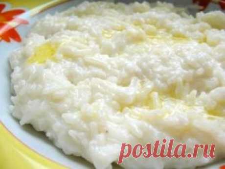Как варить рисовую кашу на молоке - рецепт приготовления
