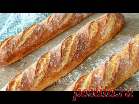 ФРАНЦУЗСКИЙ БАГЕТ | очень вкусный домашний хлеб | простой рецепт теста