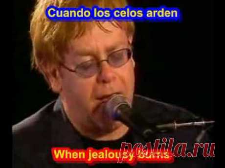 ▶ Elton John - Sacrifice ( SUBTITULADO ESPAÑOL INGLES ) - YouTube