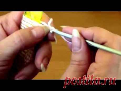 Как вязать брумстик (перуанское вязание)