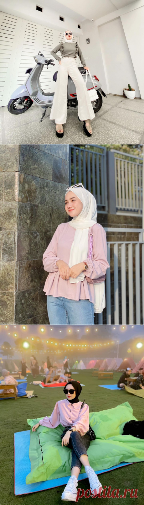 How To Style Hijab Outfit With Statement Blouses - Hijab-style.com