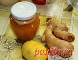 Имбирь с лимоном и медом | Рецепты вкусно