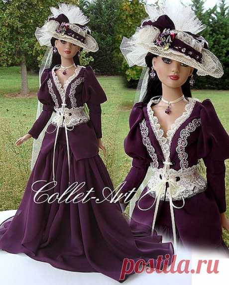 2012 TONNER 22&quot; AMERICAN MODEL OOAK OUTFIT &quot;A BERRY VICTORIAN AUTUMN&quot; BY COLLET-ART | Flickr - Photo Sharing!