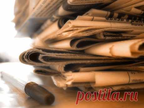 (+1) тема - 15 способов применения старых газет | Полезные советы